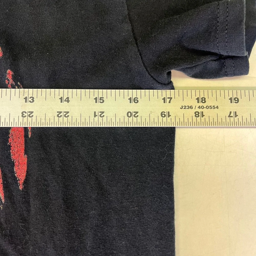 Demon Slayer Tanjiro Kamado Graphic T-Shirt Black Kids Anime Manga Tee Size‎ 12